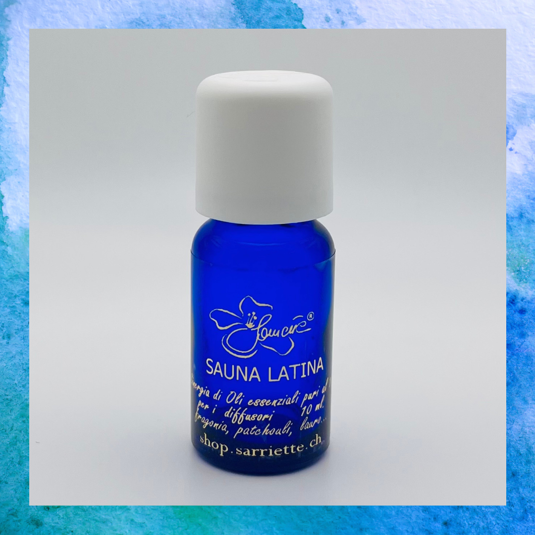 SAUNA LATINA Purifica, Rigenera i corpi, Sentirsi a proprio agio. 10 ml.