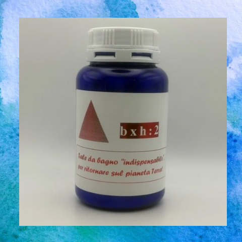 Sale da bagno: bxa:2 "indispensabile", per ritornare sul pianeta Terra!